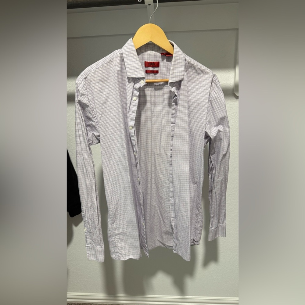 Hugo boss S dress shirt purple